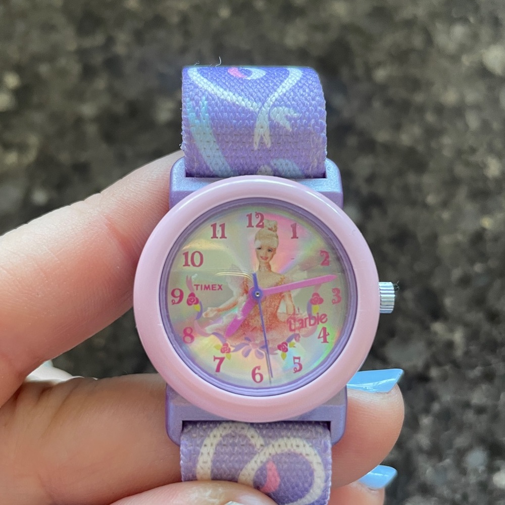 Ballerina Barbie Timex Water Resistant Watch